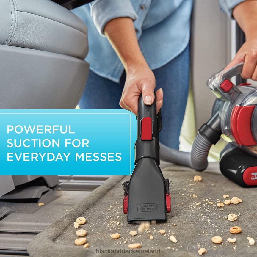 BLACK+DECKER 20V MAX Handheld Vacuum For Car 2TNNR255 Cleaning