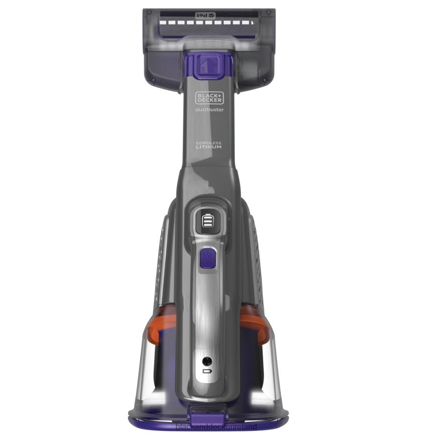 BLACK+DECKER 20V MAX dustbuster AdvancedClean Pet Hand Vacuum With Base Charger And Extra Filter 2TNNR226 Cleaning