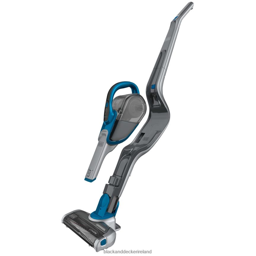 BLACK+DECKER Cordless Lithium 2-In-1 Stick Vacuum (Deep Ocean Blue) 2TNNR266 Cleaning
