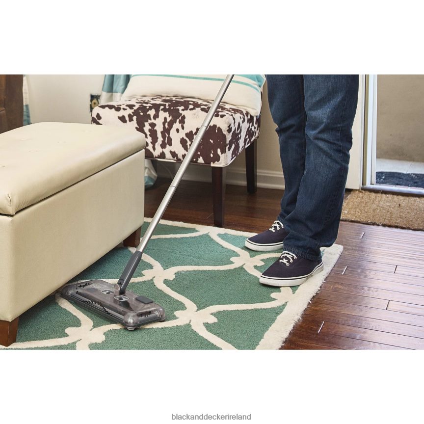 BLACK+DECKER Floor Sweeper Gray 2TNNR2100 Cleaning