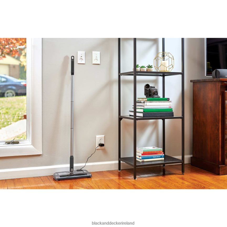 BLACK+DECKER Floor Sweeper Gray 2TNNR2100 Cleaning