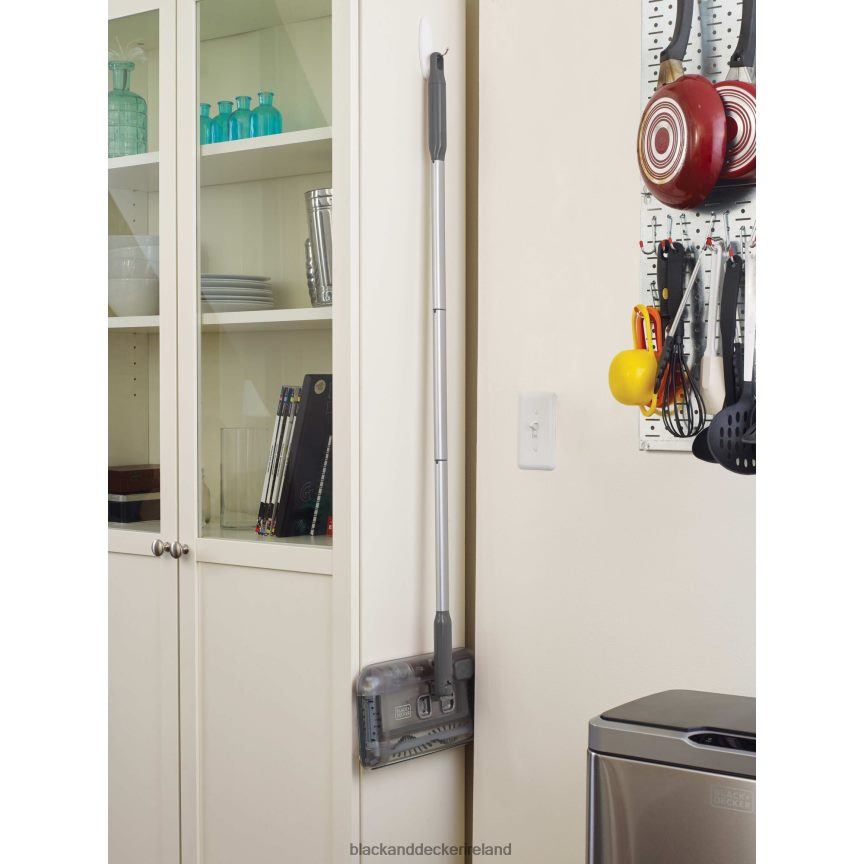 BLACK+DECKER Floor Sweeper Gray 2TNNR2100 Cleaning