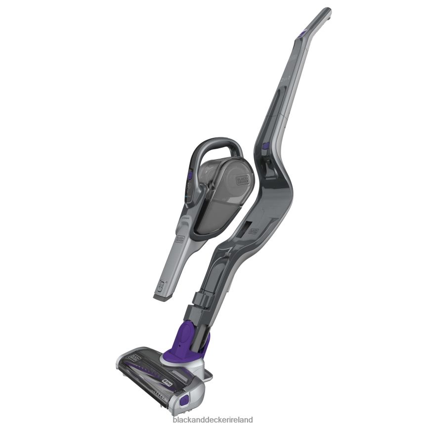 BLACK+DECKER Pet Cordless Stick Vacuum & Hand Vac With SMARTECH 2TNNR268 Cleaning