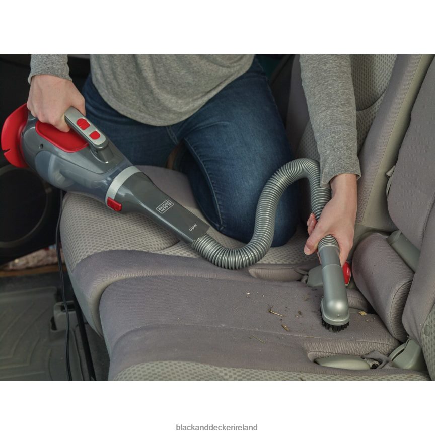 BLACK+DECKER dustbuster 12V MAX DC Car Handheld Vacuum Red 2TNNR246 Cleaning