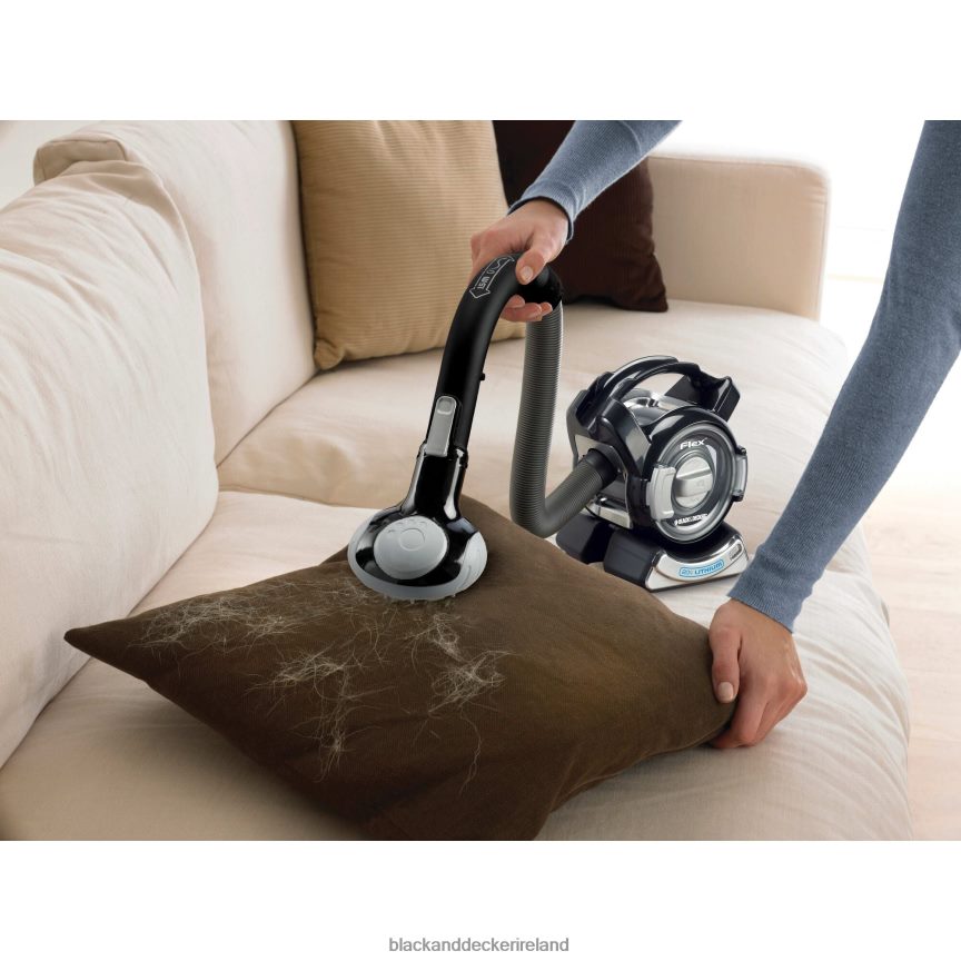 BLACK+DECKER dustbuster 20V MAX Flex Cordless Stick Vacuum with Floor Head and Pet Hair Brush 2TNNR260 Cleaning