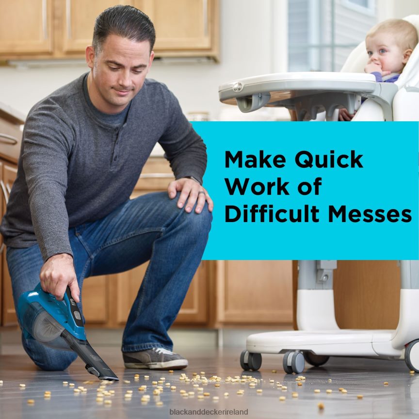 BLACK+DECKER dustbuster AdvancedClean Cordless Handheld Vacuum 2TNNR252 Cleaning