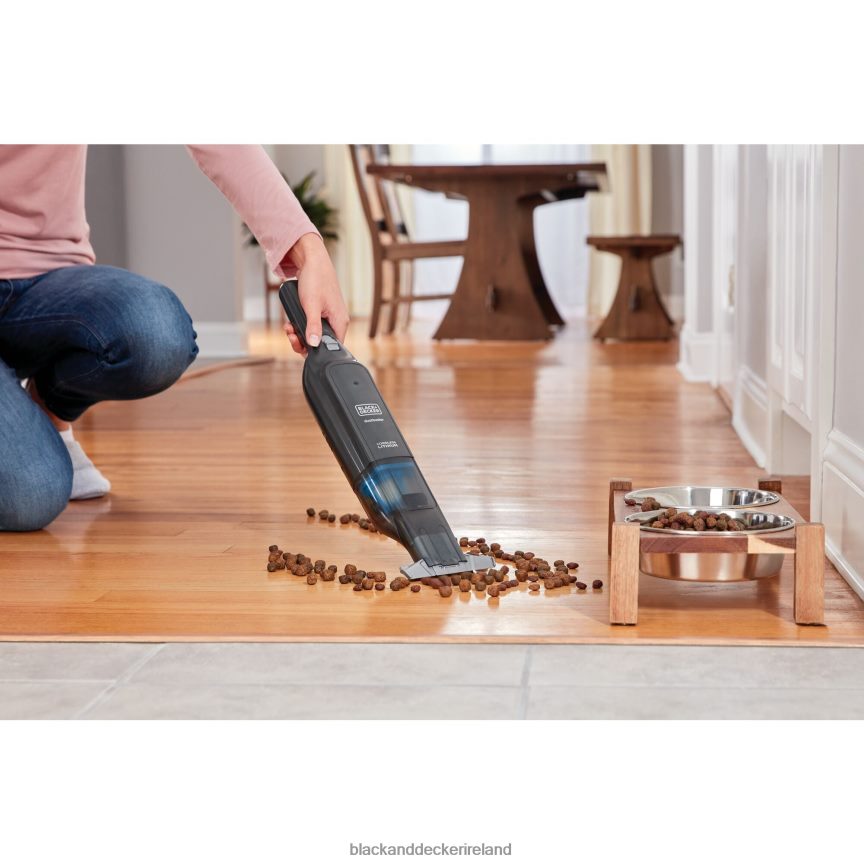 BLACK+DECKER dustbuster Cordless Hand Vacuum AdvancedClean with Charger Filter and Brush Crevice Tool 2TNNR211 Cleaning