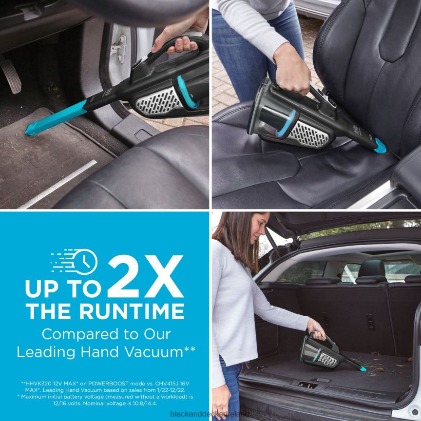 BLACK+DECKER dustbuster extra Cordless Hand Vacuum 2TNNR218 Cleaning