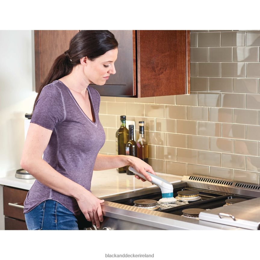 BLACK+DECKER grimebuster Replacement Bristle Brush Heads 2TNNR2119 Cleaning