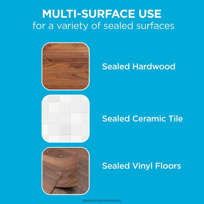 BLACK+DECKER Classic SteamMop 2TNNR2112 Cleaning