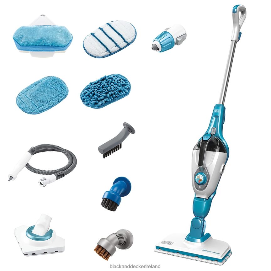 BLACK+DECKER SteamMop Glove 7in1 Complete Steam Cleaning Solution 2TNNR2111 Cleaning