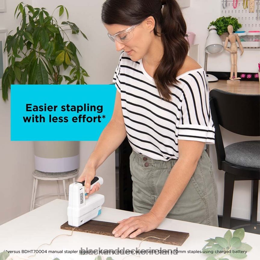 BLACK+DECKER 4V MAX Craft Stapler 2TNNR2147 Home & Lifestyle