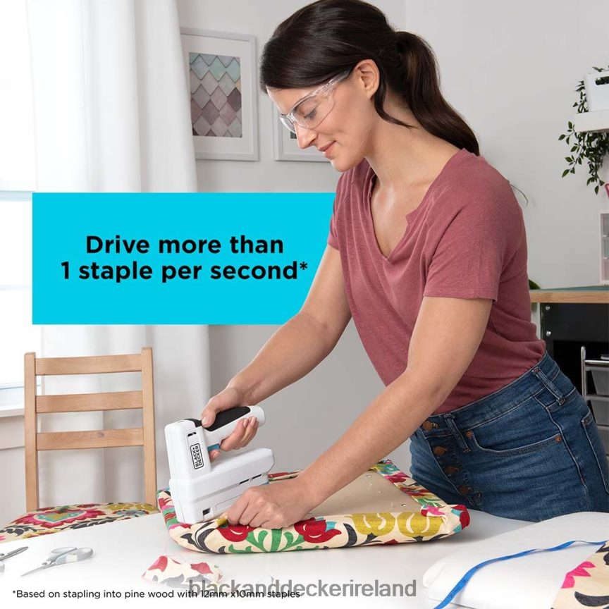 BLACK+DECKER 4V MAX Craft Stapler 2TNNR2147 Home & Lifestyle