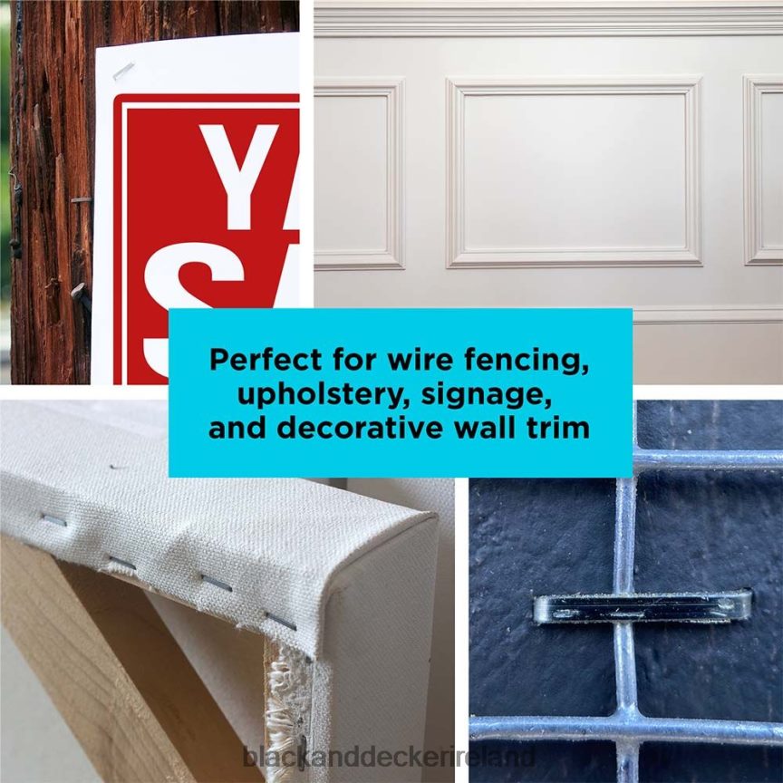 BLACK+DECKER 4V MAX Craft Stapler 2TNNR2147 Home & Lifestyle