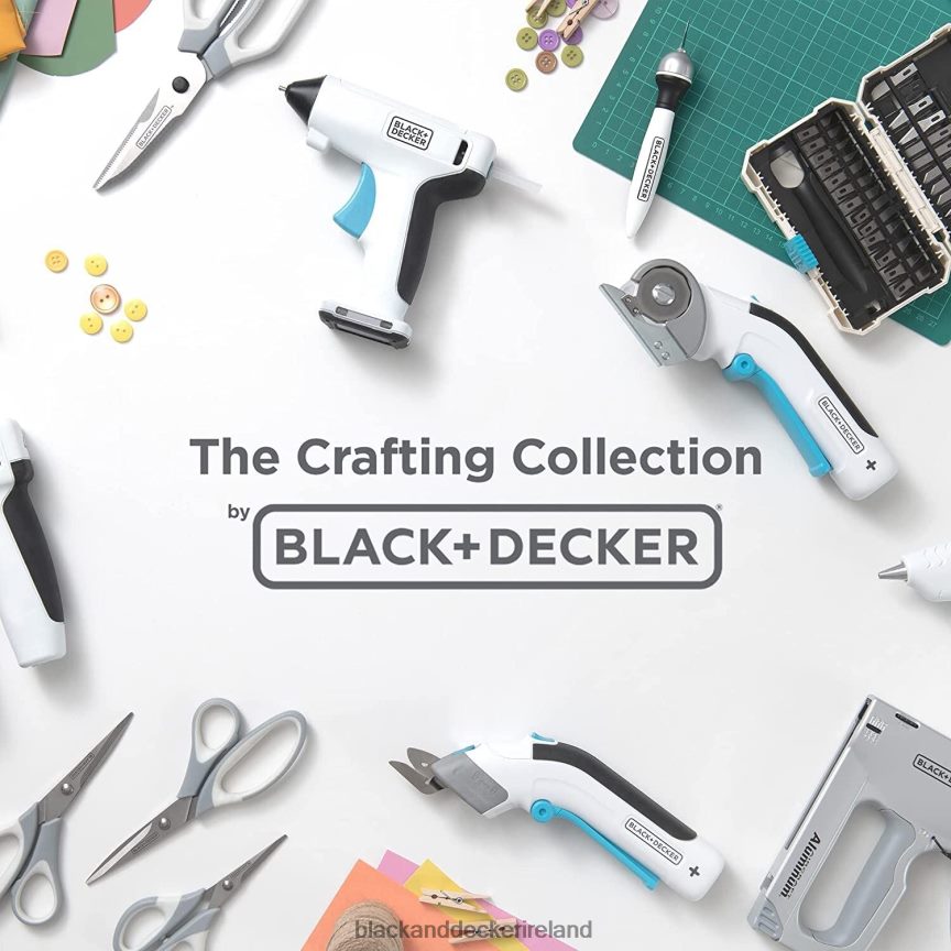 BLACK+DECKER Craft Hobby Knife Kit with 26 Assorted Blades and Cutting Mat 2TNNR2152 Home & Lifestyle