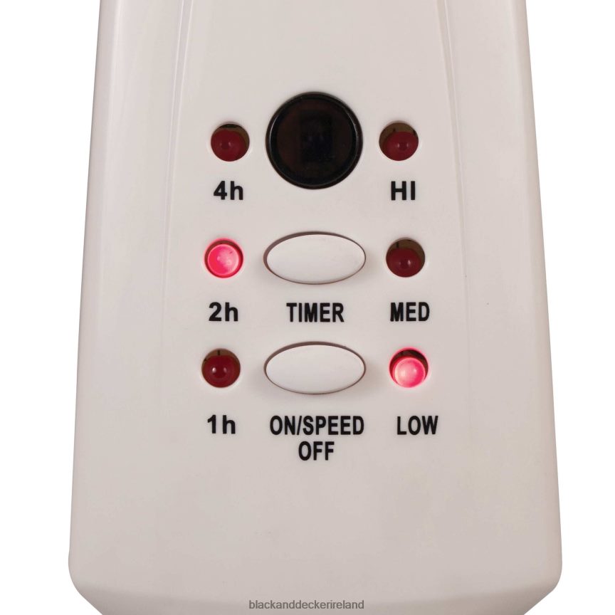 BLACK+DECKER 18 In. Stand Fan With Remote White 2TNNR2172 Home & Lifestyle