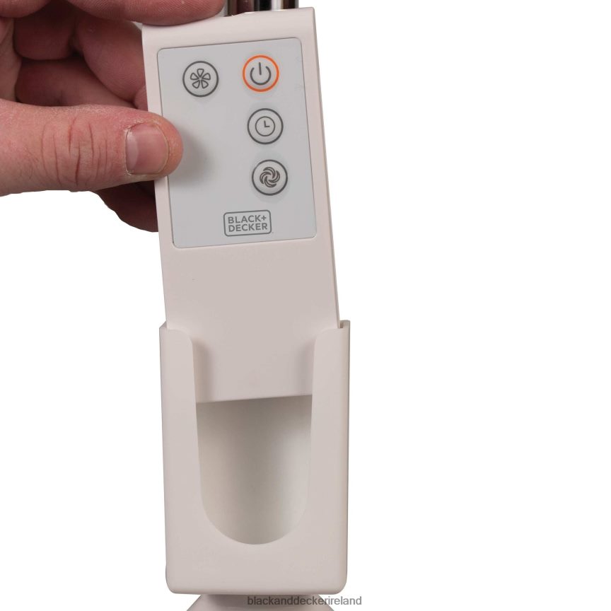 BLACK+DECKER 18 In. Stand Fan With Remote White 2TNNR2172 Home & Lifestyle