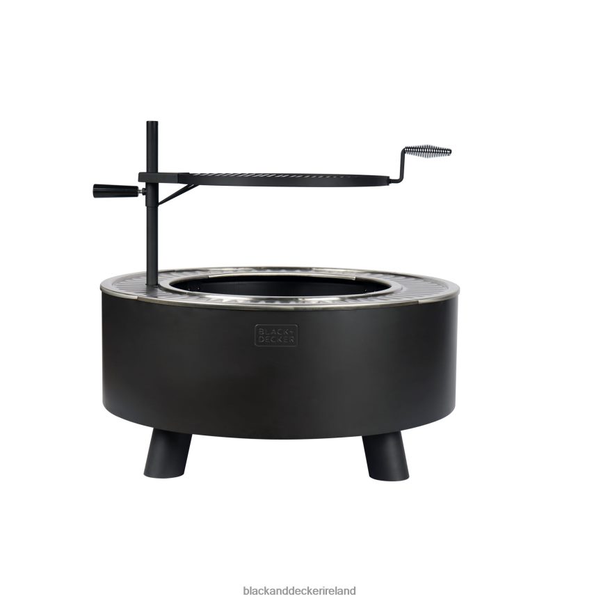 BLACK+DECKER 34" Smokeless Wood Burning Fire Pit With Grill 2TNNR2218 Home & Lifestyle