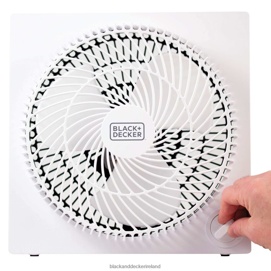 BLACK+DECKER 9 In. Frameless Tabletop Box Fan 2TNNR2222 Home & Lifestyle