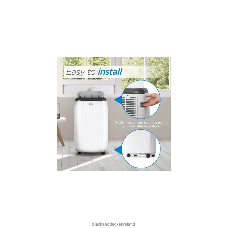 BLACK+DECKER Portable Air Conditioner With Follow Me Remote Control 2TNNR2199 Home & Lifestyle