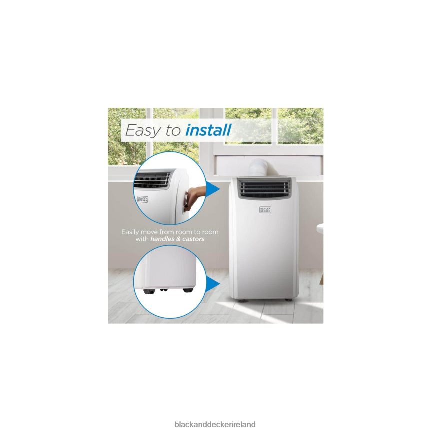 BLACK+DECKER Portable Air Conditioner With Heat 2TNNR2196 Home & Lifestyle