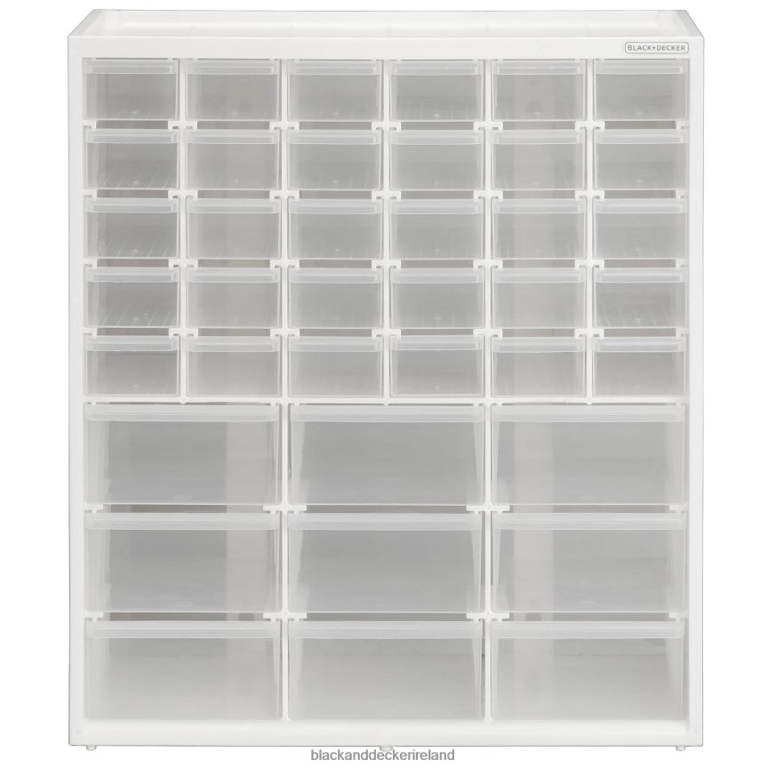BLACK+DECKER Storage Organizer Large & Small 39 Drawer Bin Modular Storage System 2TNNR2122 Home & Lifestyle