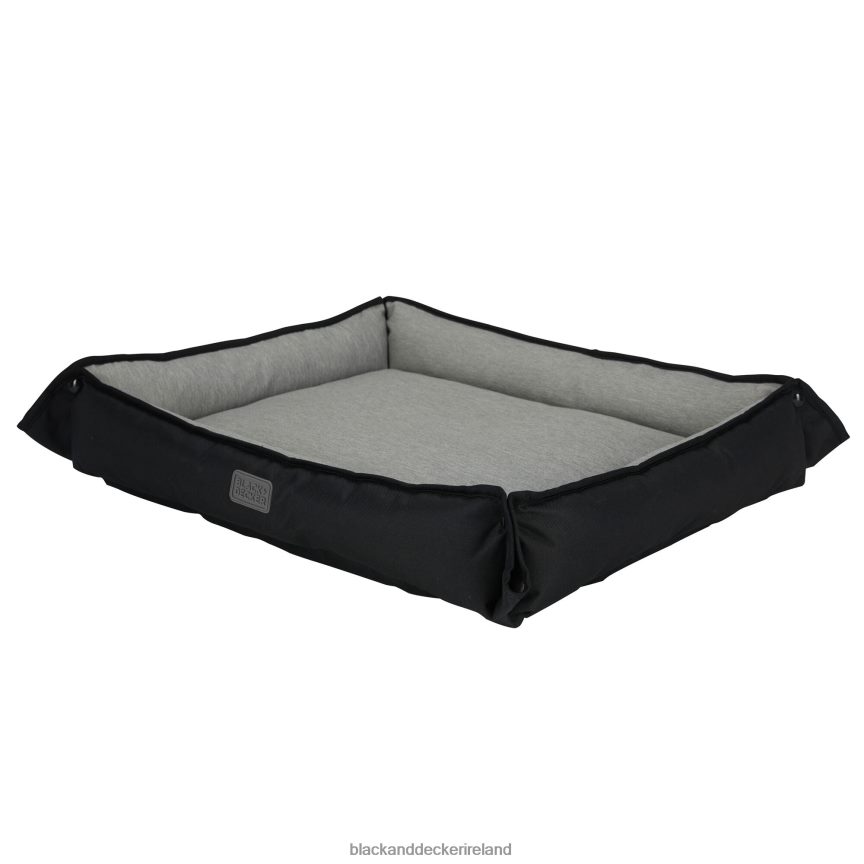 BLACK+DECKER Four Way Pet Bed for Medium Dogs 24X20X3 In Black 2TNNR2231 Home & Lifestyle