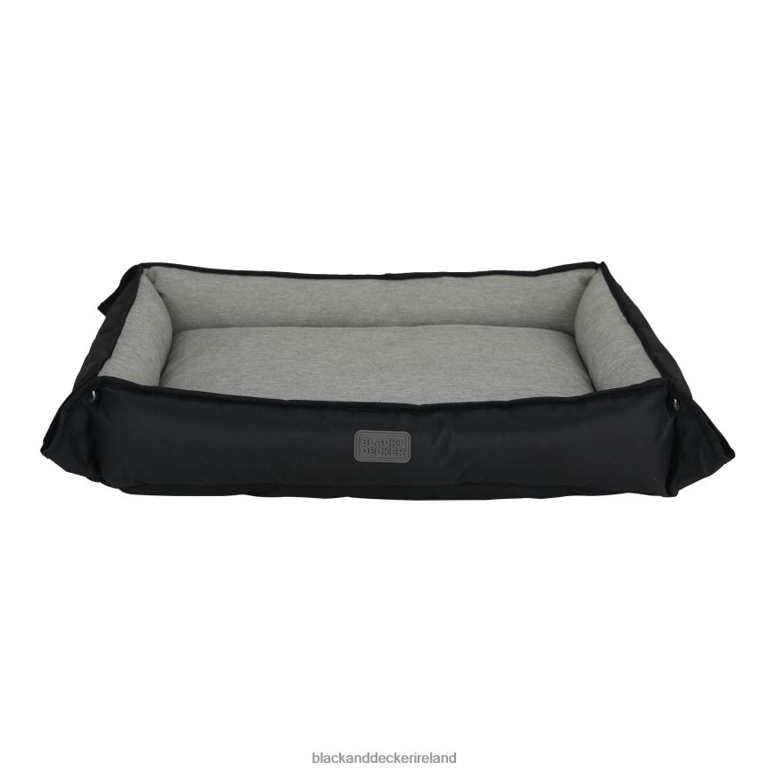 BLACK+DECKER Four Way Pet Bed for Medium Dogs 24X20X3 In Black 2TNNR2231 Home & Lifestyle