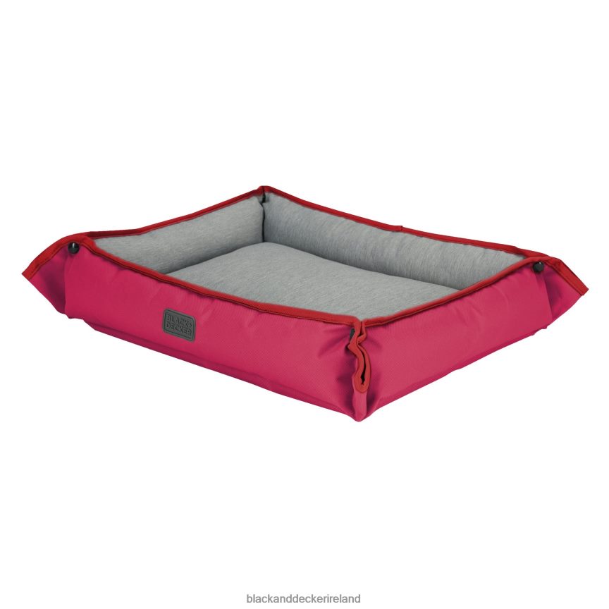 BLACK+DECKER Four Way Pet Bed for Small Dogs 20X16X3 In Red 2TNNR2228 Home & Lifestyle
