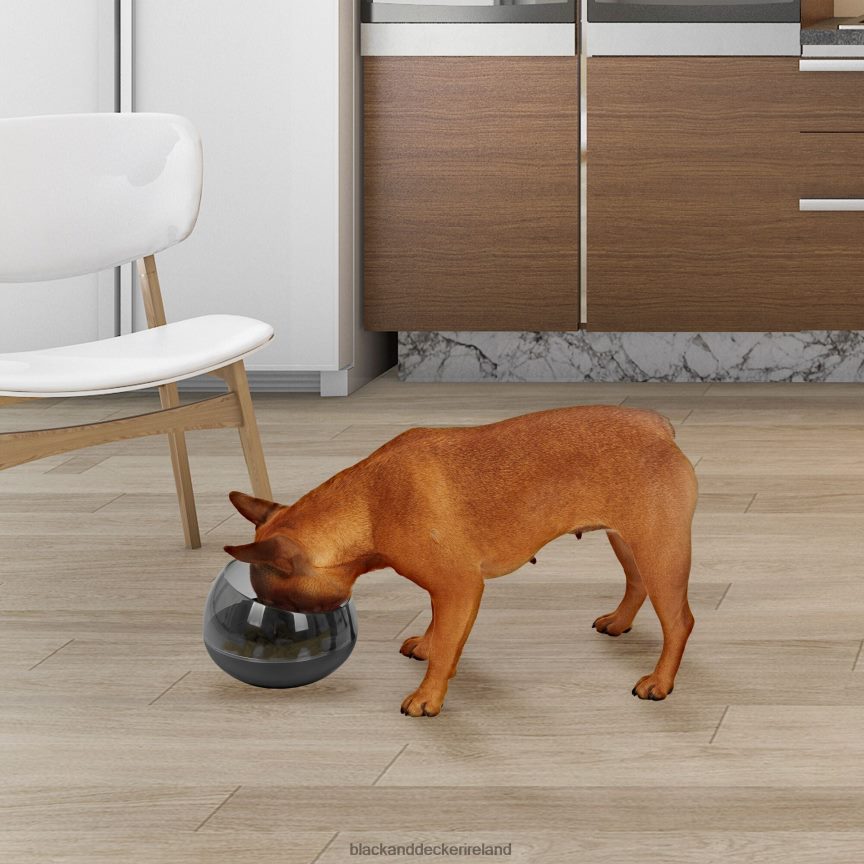 BLACK+DECKER Slow Feeder Rocking DogBowl One Size Black 2TNNR2241 Home & Lifestyle