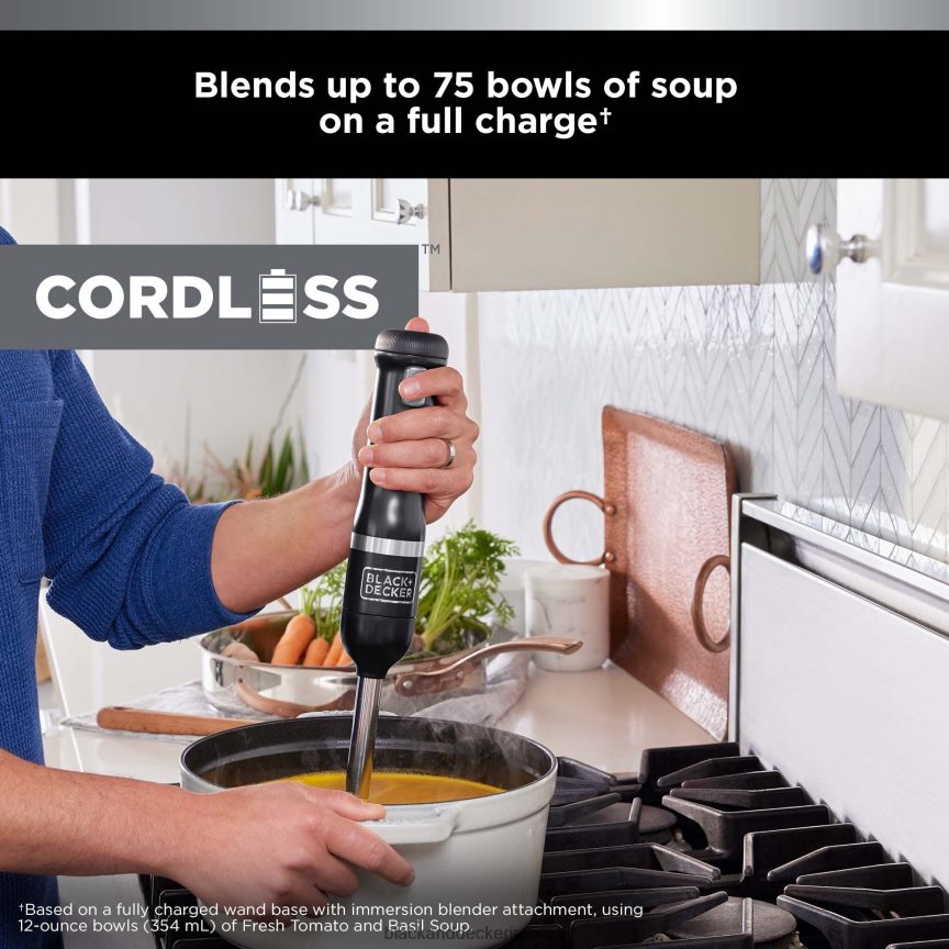 BLACK+DECKER kitchen wand 4 Kit Black 2TNNR2263 Kitchen