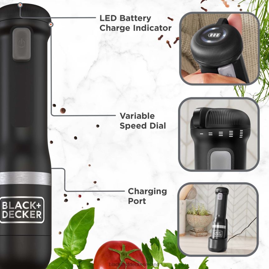 BLACK+DECKER kitchen wand 4 Kit Black 2TNNR2263 Kitchen