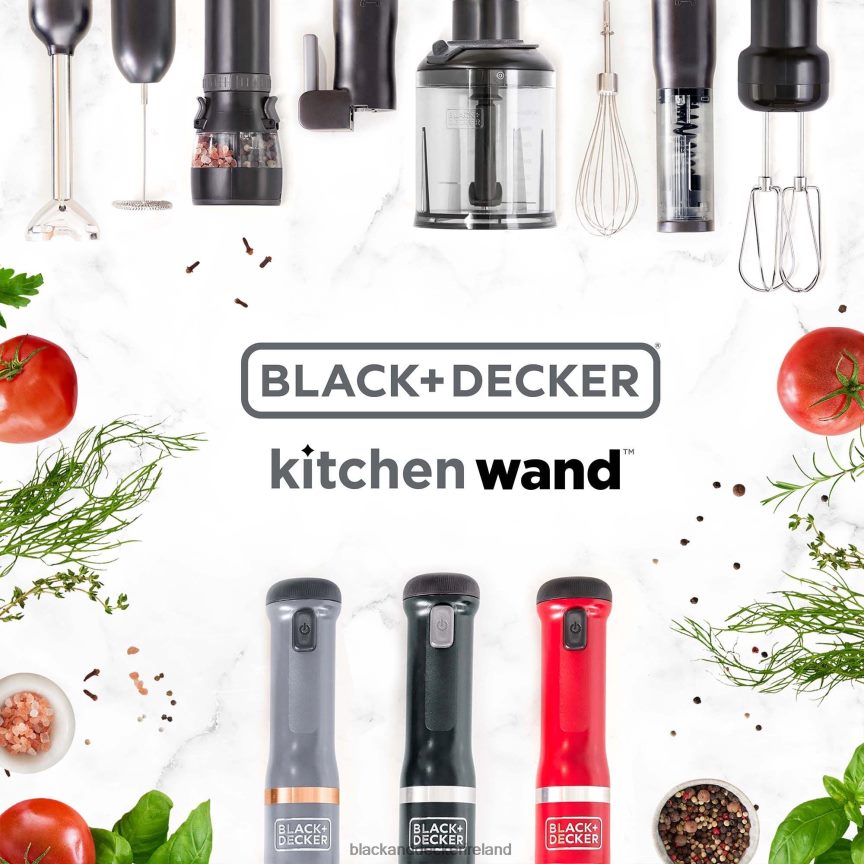 BLACK+DECKER kitchen wand 4 Kit Black 2TNNR2263 Kitchen