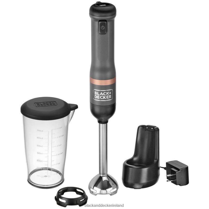 BLACK+DECKER kitchen wand Blender Kit Grey 2TNNR2255 Kitchen
