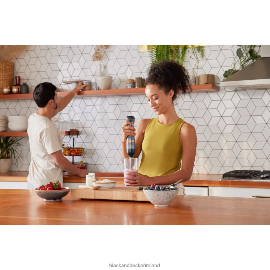 BLACK+DECKER kitchen wand Blender Kit Grey 2TNNR2255 Kitchen