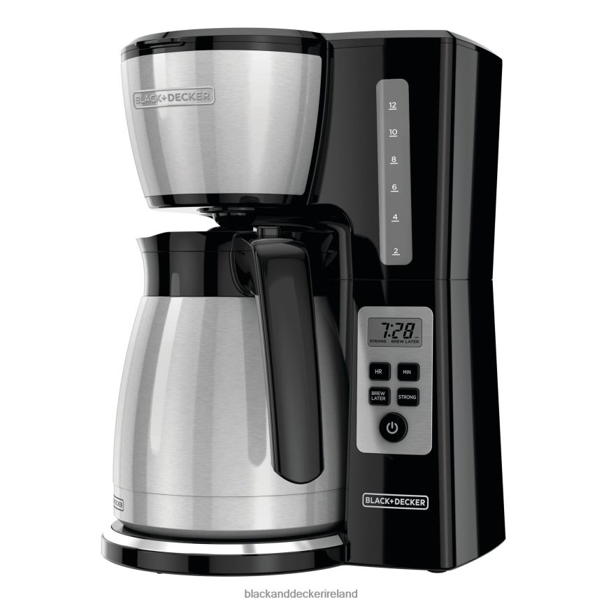 BLACK+DECKER 12-Cup Thermal Programmable Coffeemaker 2TNNR2291 Kitchen