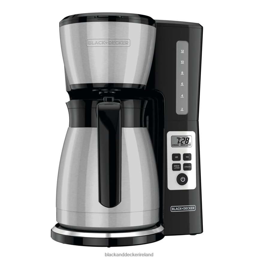 BLACK+DECKER 12-Cup Thermal Programmable Coffeemaker 2TNNR2291 Kitchen
