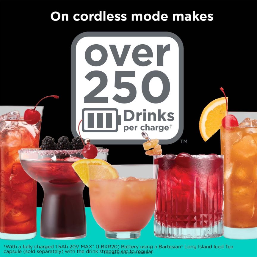 BLACK+DECKER bev cordless cocktail maker 2TNNR2323 Kitchen