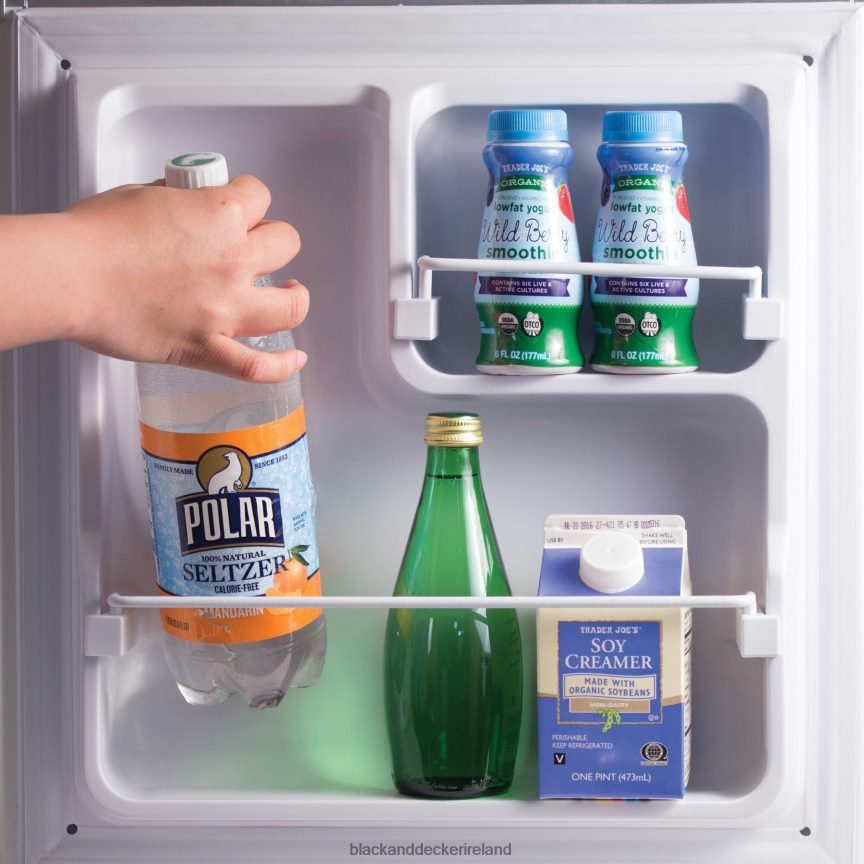 BLACK+DECKER 1.7 Cu. Ft. Energy Star Refrigerator With Freezer 2TNNR2304 Kitchen