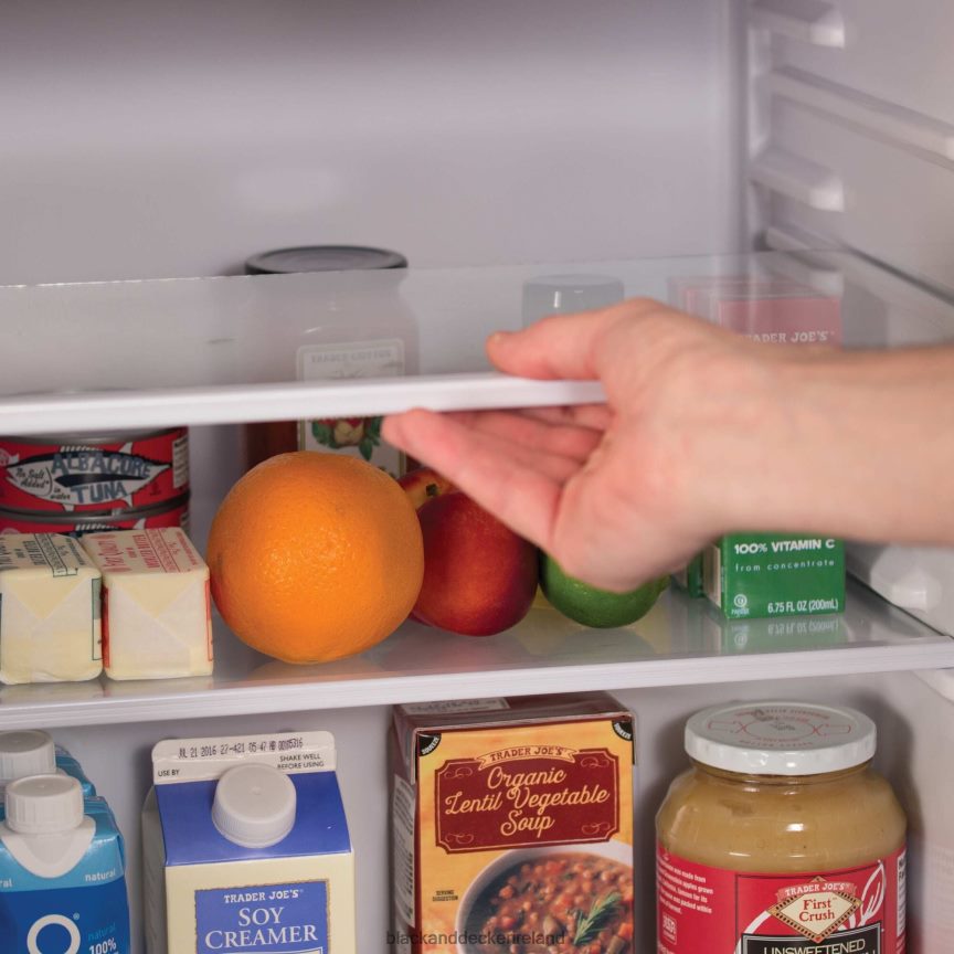 BLACK+DECKER 2.5 Cu. Ft. Energy Star Refrigerator With Freezer 2TNNR2307 Kitchen