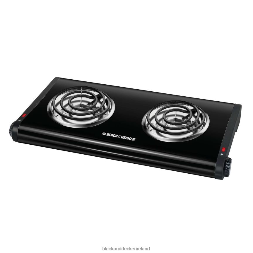 BLACK+DECKER Double Burner Portable Buffet Range 2TNNR2320 Kitchen