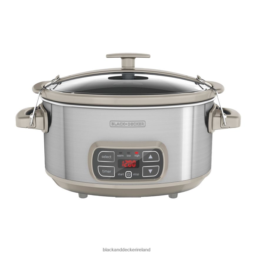 BLACK+DECKER 7-Quart Slow Cooker 2TNNR2341 Kitchen