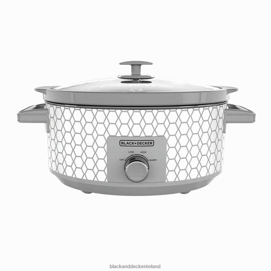 BLACK+DECKER 7-Quart Slow Cooker-Geometric 2TNNR2340 Kitchen