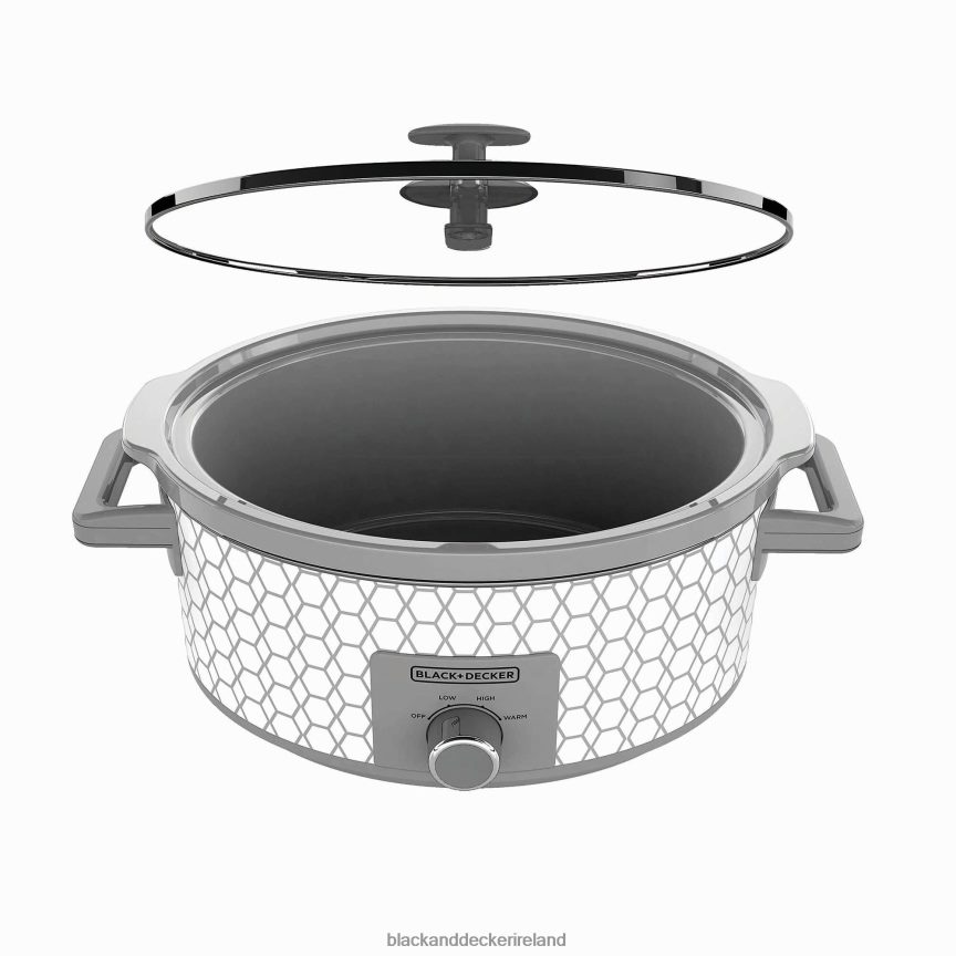 BLACK+DECKER 7-Quart Slow Cooker-Geometric 2TNNR2340 Kitchen