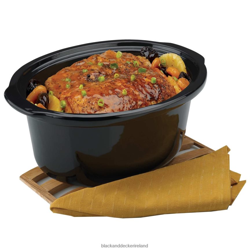 BLACK+DECKER Stainless Steel Slow Cooker 2TNNR2343 Kitchen