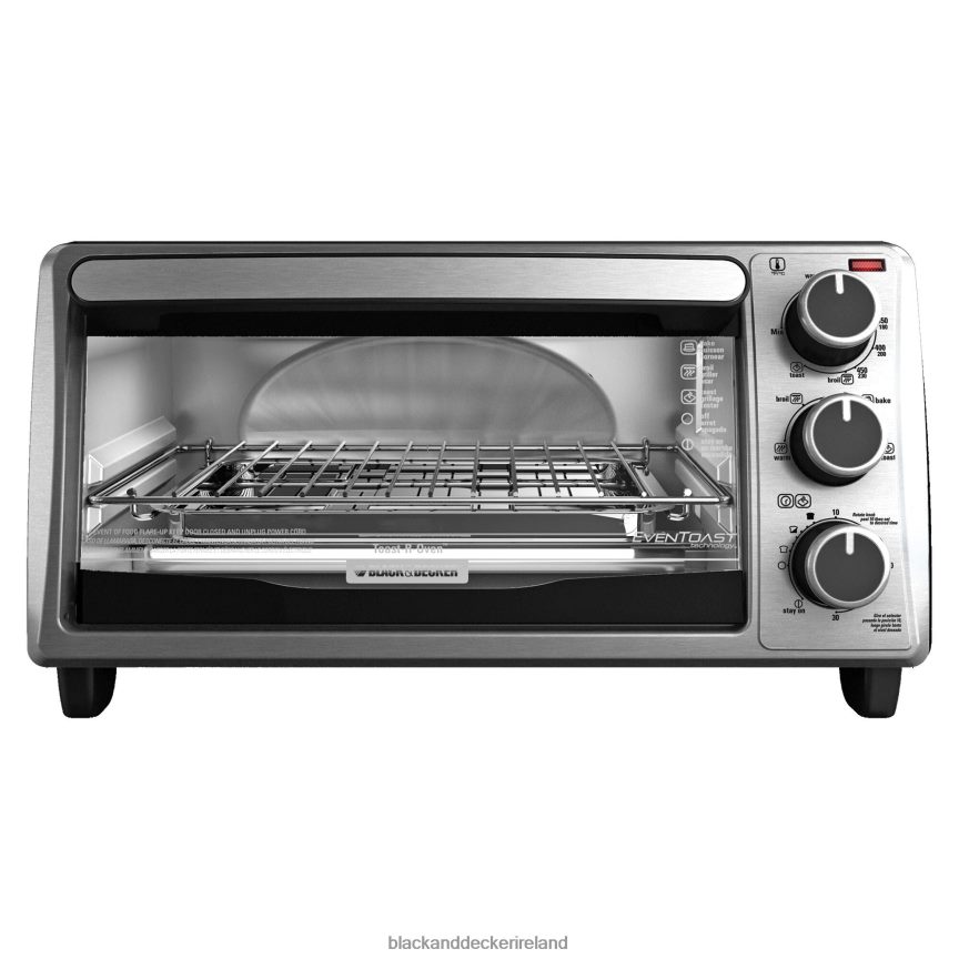 BLACK+DECKER 4-Slice Toaster Oven 2TNNR2366 Kitchen