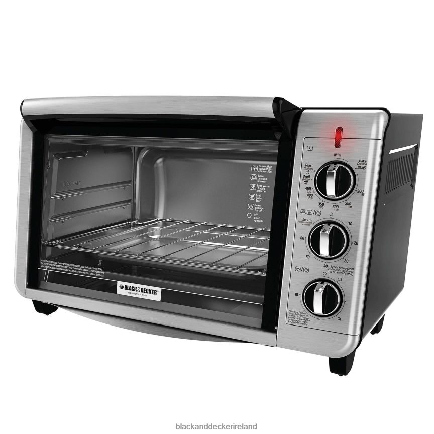 BLACK+DECKER 6-Slice Convection Countertop Toaster Oven 2TNNR2376 Kitchen