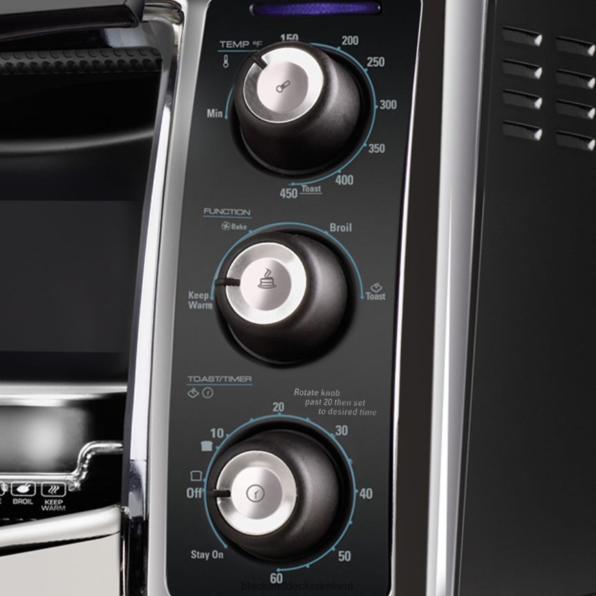 BLACK+DECKER 6-Slice Convection Toaster Oven 2TNNR2374 Kitchen