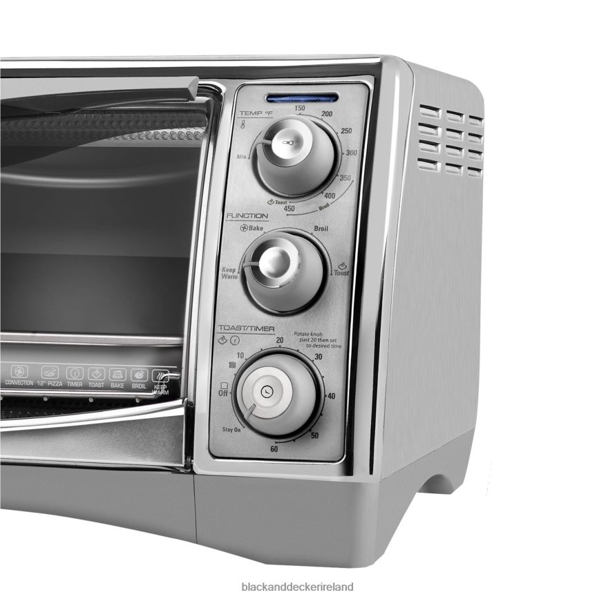 BLACK+DECKER 6-Slice Countertop Convection Toaster Oven 2TNNR2375 Kitchen