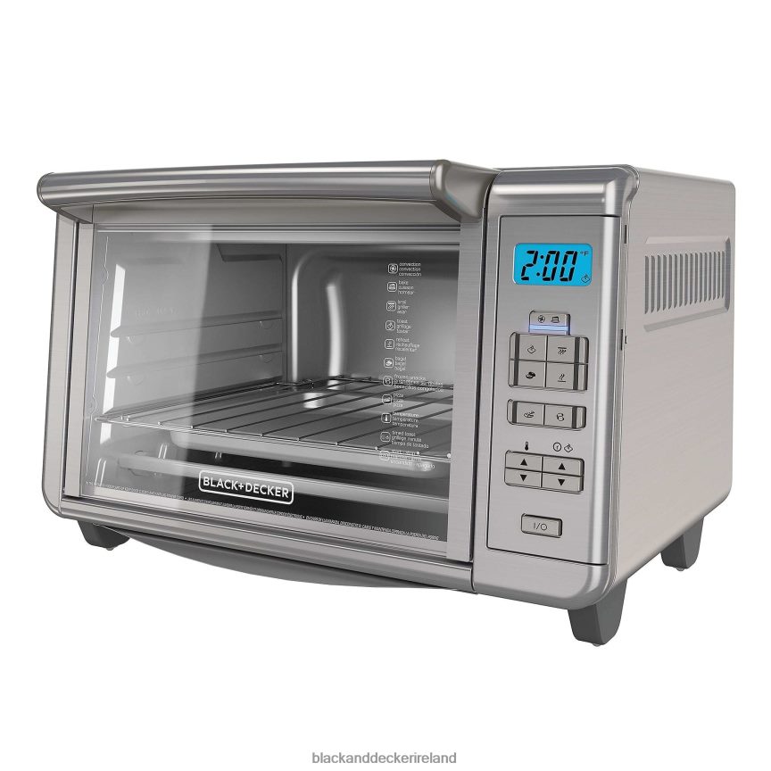 BLACK+DECKER 6-Slice Dining-In Digital Countertop Oven 2TNNR2383 Kitchen